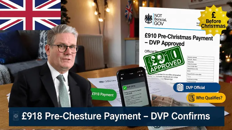 DWP Finally Confirms £910 Pre-Christmas Support, Explains Who Will Get It