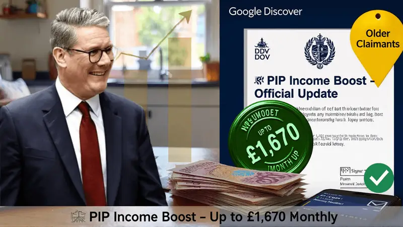 Thousands of Older Brits Can Claim £1,670 Monthly From PIP – See How to Start PIP Claim
