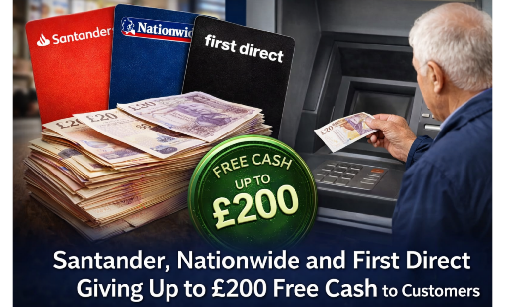 UK Banks Are Giving Out Upto £200 Free Cash to Customers – See How to Get Yours