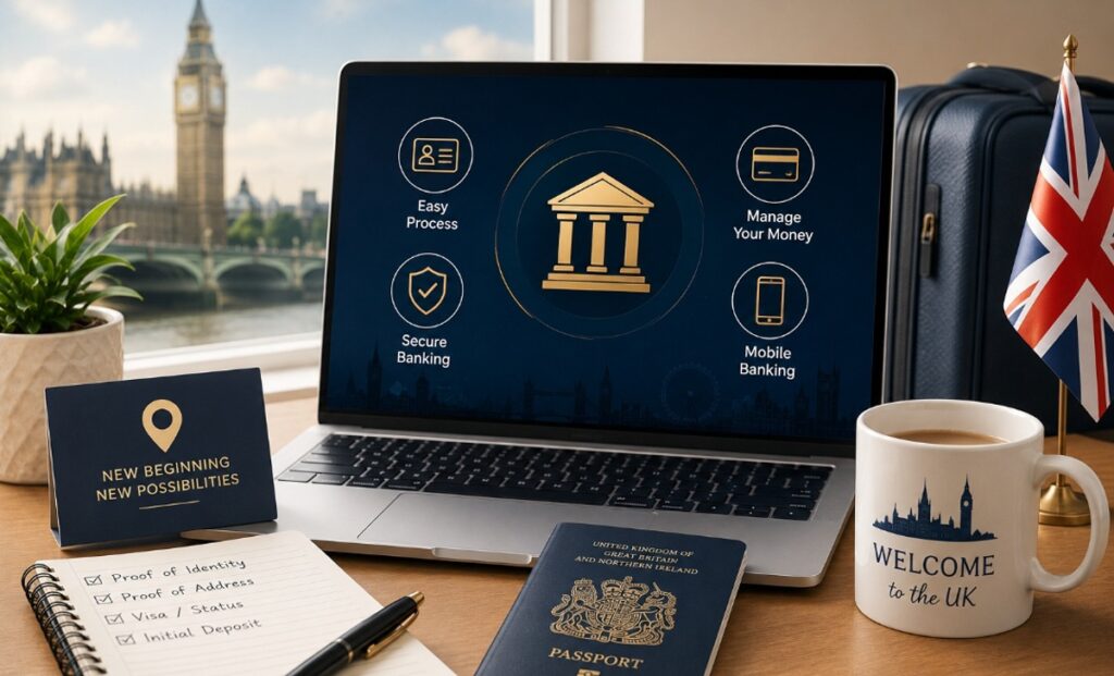 How to Open UK Bank Account as a New Arrival