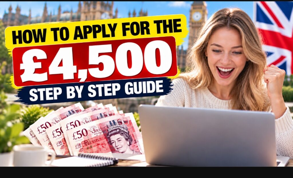 How to apply for the £4,500 extra financial support (Step by step guide)